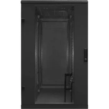 Triton - RMA-27-A68-BAX-A1 19 inch Netzwerkschrank 27HE, 600x800mm, Glastür, schwarz