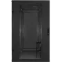 Triton - RMA-27-A68-BAX-A1 19 inch Netzwerkschrank 27HE, 600x800mm, Glastür, schwarz