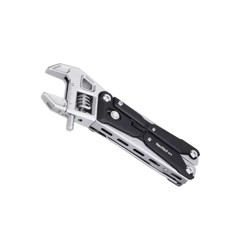 Multitool verstellbarer Schraubenschlüssel Nextool NE20362A — Aluminiumgehäuse, 11 Werkzeuge, 207 mm ausgeklappt, 153 mm zusammengeklappt, 313 g