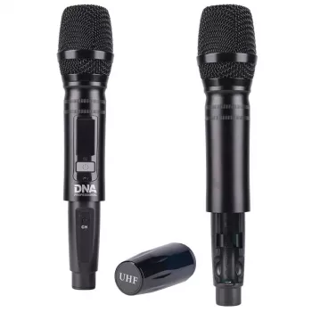 DNA MIXMIC 2 - Set (USB-Audiomixer + 2 drahtlose Mikrofone)