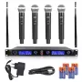 DNA WM4 Vocal Set - Set (Funkmikrofon, 4x Handsender, UHF-Soundsystem)
