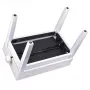 V-TONE ŁAWA 2 WH - piano bench with storage compartment and Höhe adjustment, Weiß
