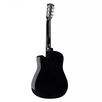 V-TONE AG One BK - 4/4 Akustikgitarre, schwarz