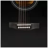 V-TONE AG Two BK - 4/4 Akustikgitarre, schwarz
