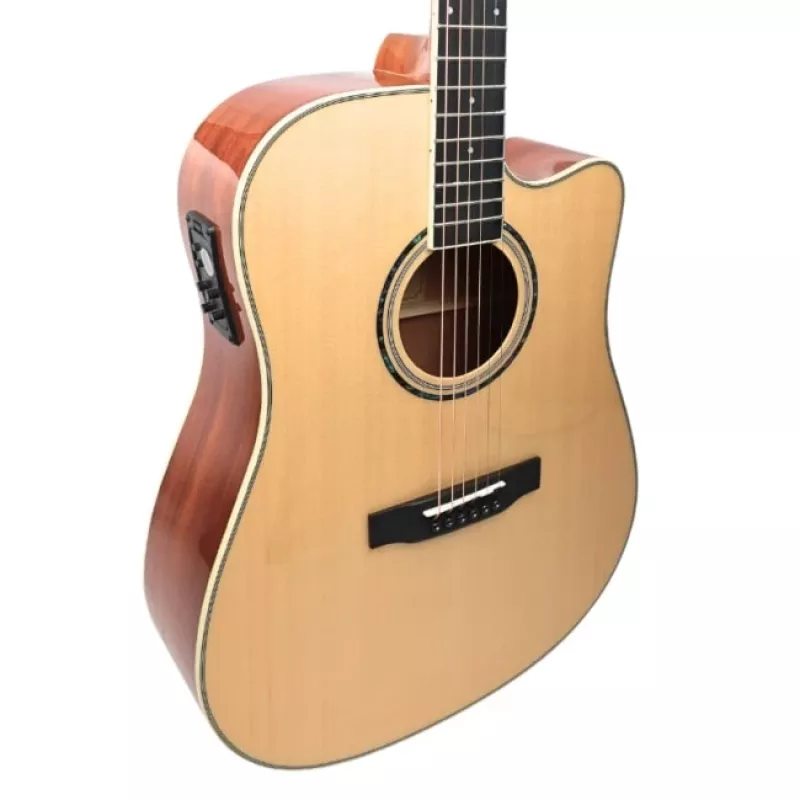 V-TONE VEAG1 CE NT - 4/4 Elektroakustik-Gitarre, Natur