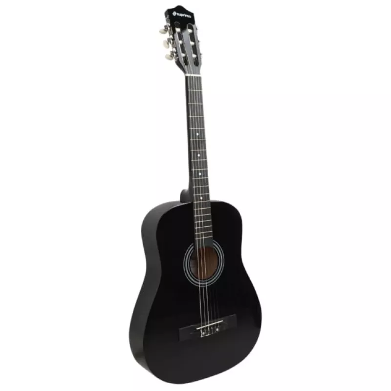 SUPRIMO CGS1 BK - klassische Gitarre 4/4, schwarz