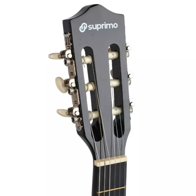 SUPRIMO CGS1 BK - klassische Gitarre 4/4, schwarz
