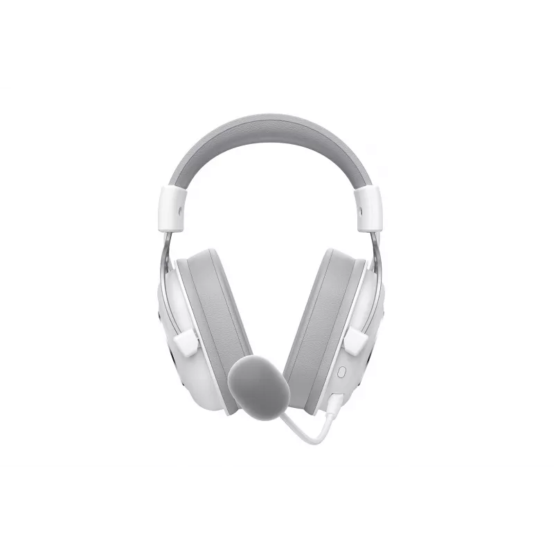Over-Ear-Kopfhörer HAVIT H2002YG — 2,4G kabellos, Bluetooth, kabelgebunden, 20–20.000 Hz, 10 m Reichweite, 257 g (weiß/grau)