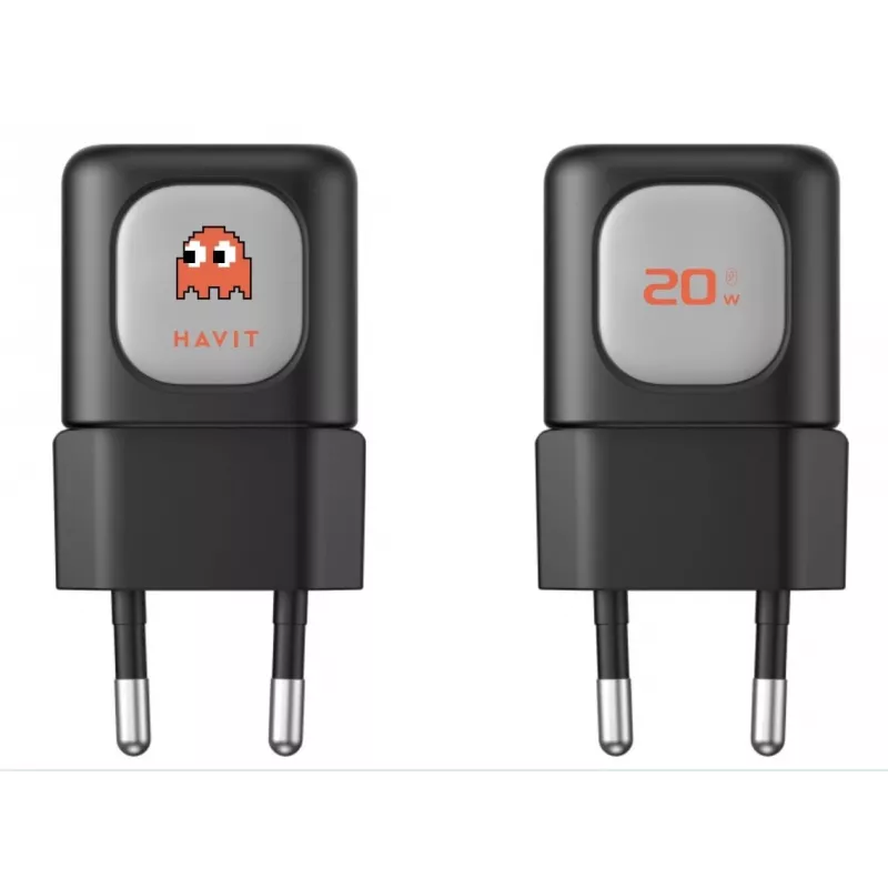 Reise-Set Havit STK011 EU Ladegerät Powerbank USB-C-Kabel Handventilator
