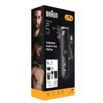 Haartrimmer Braun AIO5540 Schwarz Lithium-Ionen 120 min