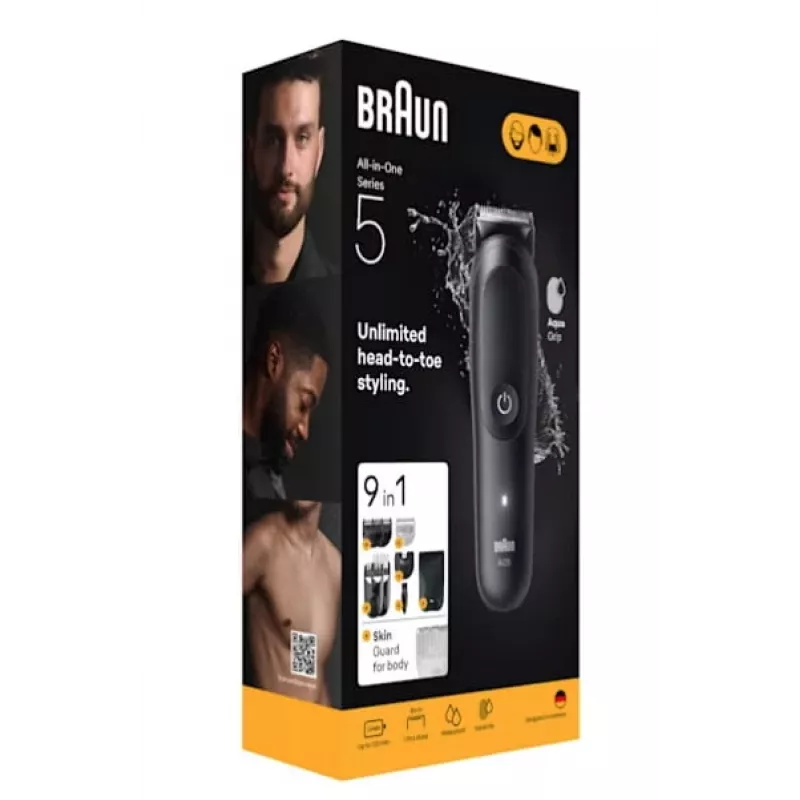 Haartrimmer Braun AIO5540 Schwarz Lithium-Ionen 120 min