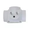Esperanza ELK302W Elektroverteiler, 3 Steckdosen, weiß