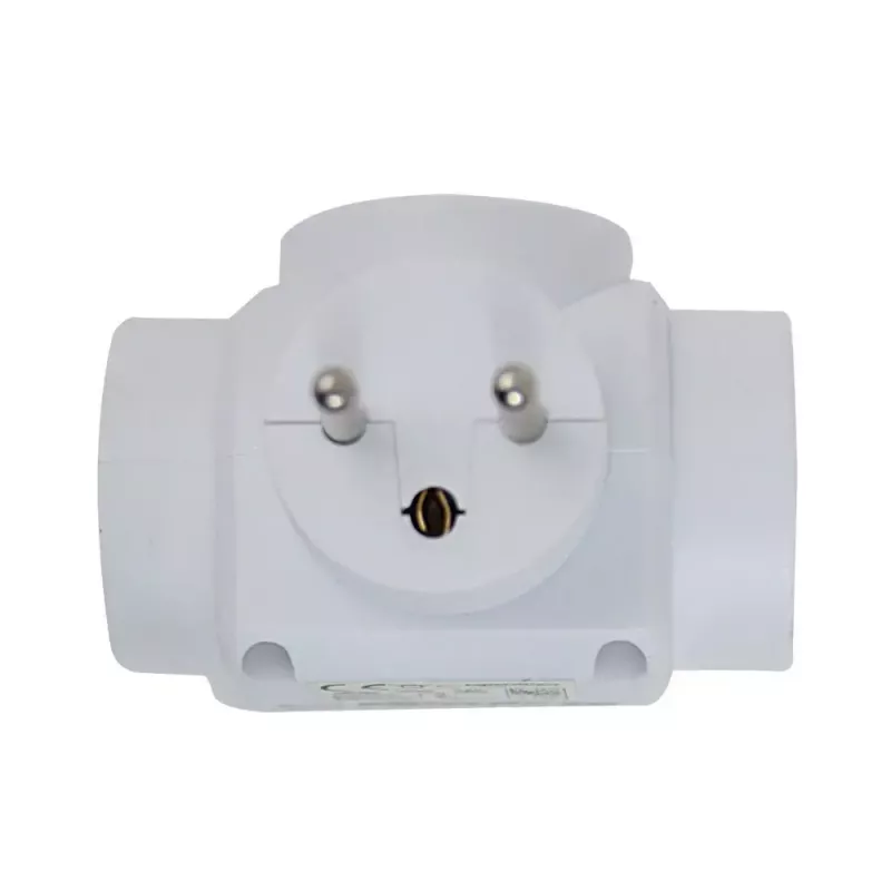 Esperanza ELK302W Elektroverteiler, 3 Steckdosen, weiß