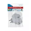 Esperanza ELK302W Elektroverteiler, 3 Steckdosen, weiß