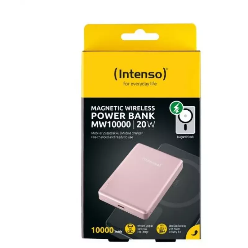 Intenso Powerbank USB 10000MAH MAG/ROSE 7344033