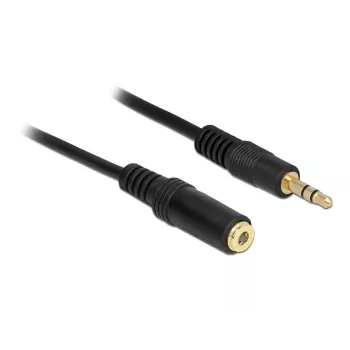 Audiokabel DeLOCK 83766 2m 3,5mm Schwarz