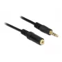 Audiokabel DeLOCK 83766 2m 3,5mm Schwarz