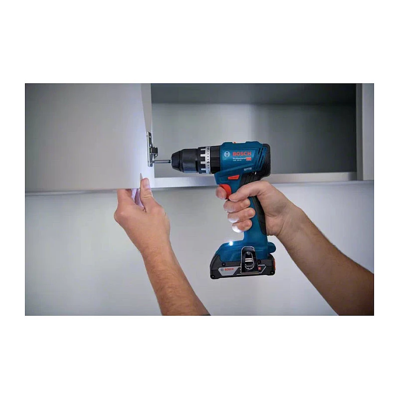 Bosch GSB 18V-45 Professional - Schlagbohrschrauber - Akku - 2 Geschwindigkeiten - Schlüsselfutter 13 mm - 45 N·m - 2 Akkus - 18 V (06019K3303)
