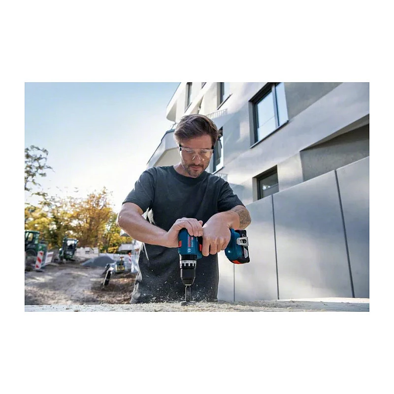 Bosch GSB 18V-45 Professional - Schlagbohrschrauber - Akku - 2 Geschwindigkeiten - Schlüsselfutter 13 mm - 45 N·m - 2 Akkus - 18 V (06019K3303)