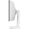 34 Zoll MSI Modern MD342CQPWDE gebogener VA-LCD-Monitor 3440×1440 UWQHD 21:9, 4 ms, 300 cd/m², USB-Hub, Lautsprecher, VESA, höhenverstellbar — Weiß