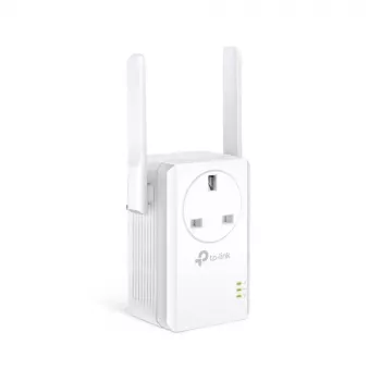 TP-Link 300 Mbit/s WLAN-Repeater mit AC-Durchgangssteckdose