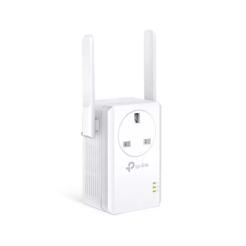 TP-Link 300 Mbit/s WLAN-Repeater mit AC-Durchgangssteckdose