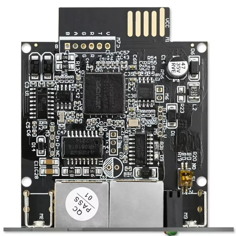 SNMP-Netzwerkmanagementmodul QOLTEC 50398 zur USV-Überwachung und -Steuerung