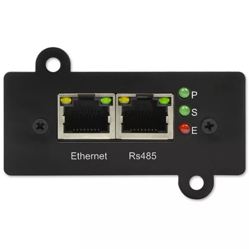 SNMP-Netzwerkmanagementmodul QOLTEC 50398 zur USV-Überwachung und -Steuerung