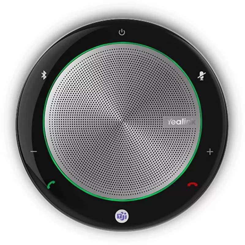 Yealink CP 900 Universal USB Bluetooth Speakerphone Schwarz Silber