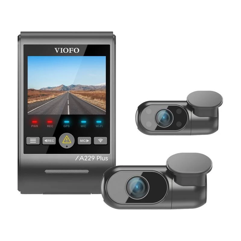 Dashcam VIOFO A229 PLUS 3CH 2K + 1080p WLAN GPS