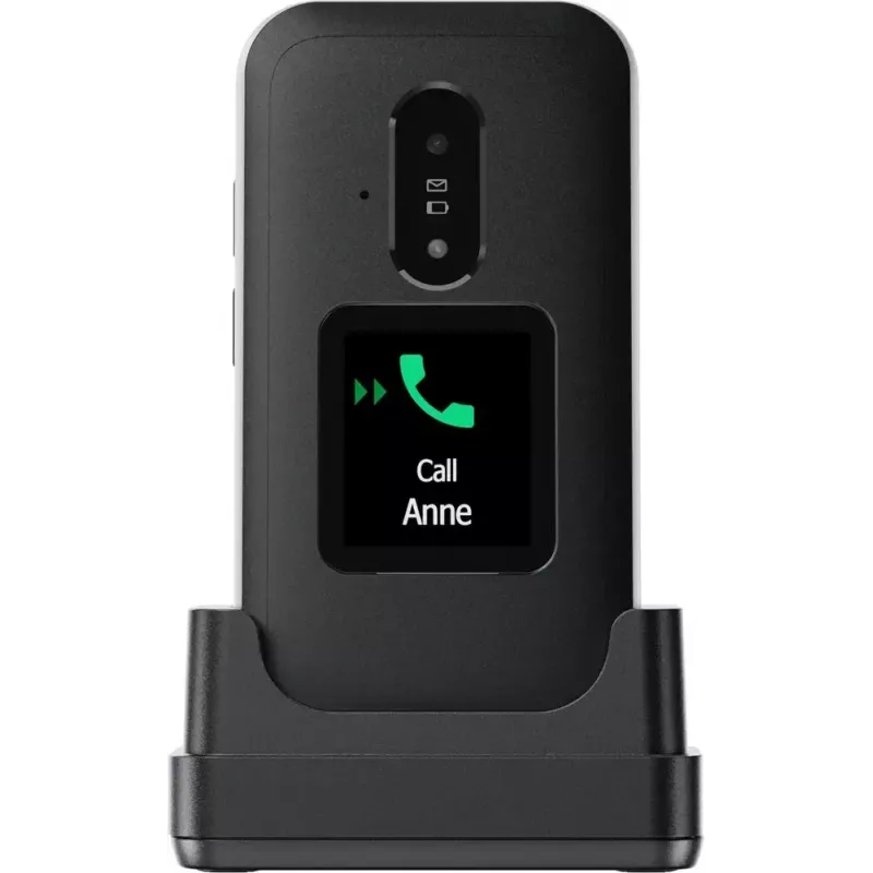 Feature-Phone Doro Leva E30 2,8 Zoll 1150 mAh Schwarz Weiß