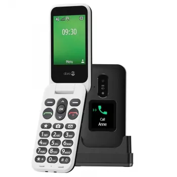 Feature-Phone Doro Leva E30 2,8 Zoll 1150 mAh Schwarz Weiß