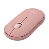 Logitech Pebble 2 Combo Tastatur Maus inklusive Universal RF Wireless + Bluetooth QWERTZ Deutsch Rosa (920-012205)