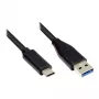 Good Connections GC-M0126 - 0,5 m - USB C - USB A - USB 3.2 Gen 1 (3.1 Gen 1) - 5000 Mbit/s - Schwarz