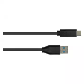 Alcasa Verbindungskabel USB 3.0 - 2 m - USB A - USB C - USB 3.2 Gen 1 (3.1 Gen 1) - 5000 Mbit/s - Schwarz (GC-M0128)