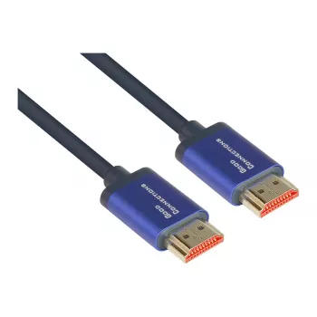 Good Connections 4521-SF005B - 0,5 m - HDMI Typ A (Standard) - HDMI Typ A (Standard) - 48 Gbit/s - Audio Return Channel (ARC) - Blau