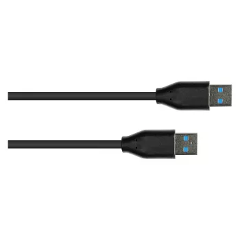 Good Connections 2831-AA010S - 1 m - USB A - USB A - USB 3.2 Gen 2 (3.1 Gen 2) - 10000 Mbit/s - Schwarz