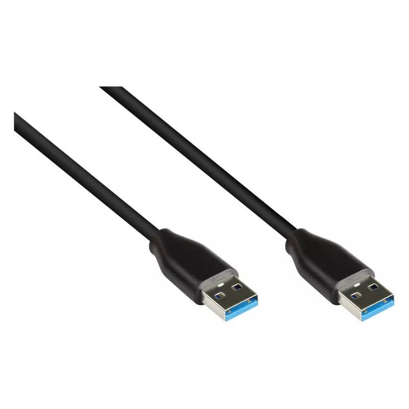 Good Connections 2831-AA010S - 1 m - USB A - USB A - USB 3.2 Gen 2 (3.1 Gen 2) - 10000 Mbit/s - Schwarz
