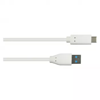 Good Connections 2831-AC010W – 1 m – USB A – USB C – USB 3.2 Gen 2 (3.1 Gen 2) – 10000 Mbit/s – Weiß