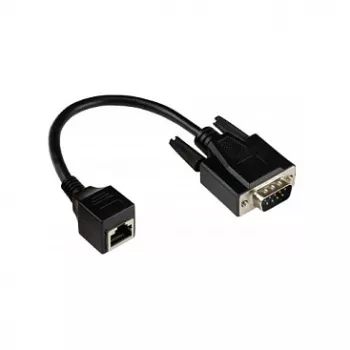 Good Connections GC 4945-MF - Adapterkabel RJ45-Buchse > D-Sub 9-pol. Stecker schwarz 0,1 m - Netzwerk - 0,1 m