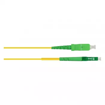 Alcasa LW-S902LASA Glasfaserkabel 2 m LC/APC SC/APC FTTH G.652D Gelb (LW-S902LASA)