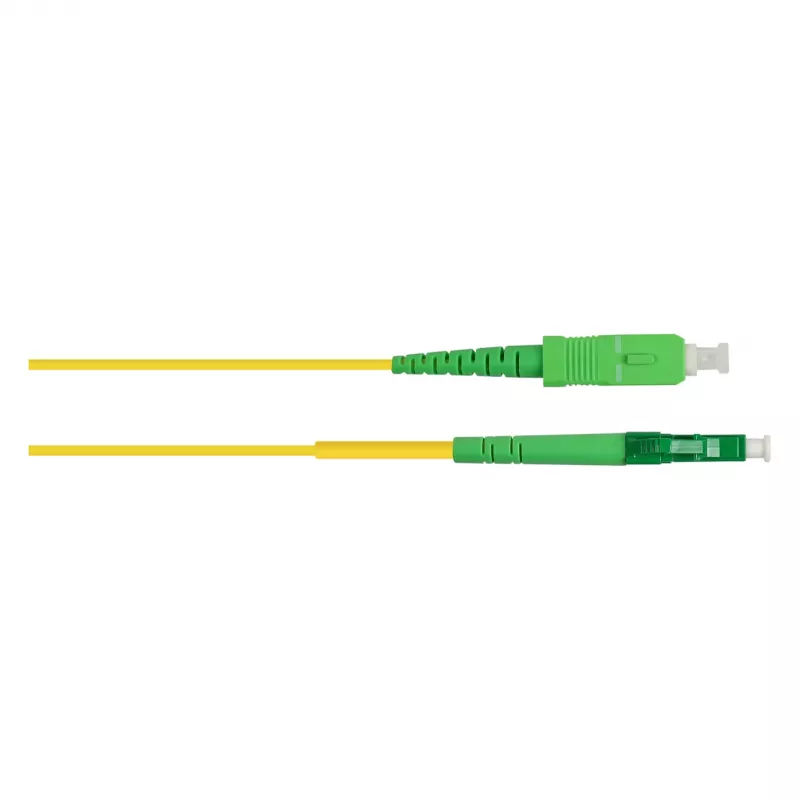 Alcasa LW-S902LASA Glasfaserkabel 2 m LC/APC SC/APC FTTH G.652D Gelb (LW-S902LASA)