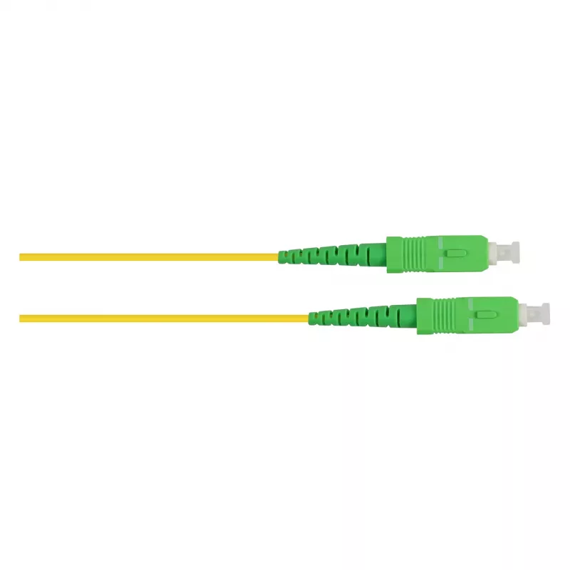 Alcasa LW-S903LASA Glasfaserkabel 3 m LC/APC SC/APC FTTH G.652D Gelb (LW-S903LASA)