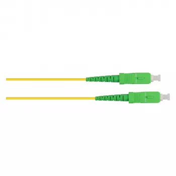 Alcasa LW-S905LASA Glasfaserkabel 5 m LC/APC SC/APC FTTH G.652D Gelb (LW-S905LASA)