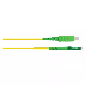 Patchkabel LWL Simplex OS2 (Singlemode, 9/125) LC (APC) / SC (APC), LSZH, 10 m, Good Connections (LW-S910LASA)