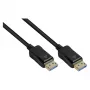 DisplayPort 2.0 Kabel, 54 Gbit/s, UHBR 13.5, 4K @240Hz / 8K @60Hz, Kupferleiter, Schwarz, 2m, Good C (DP20-020)
