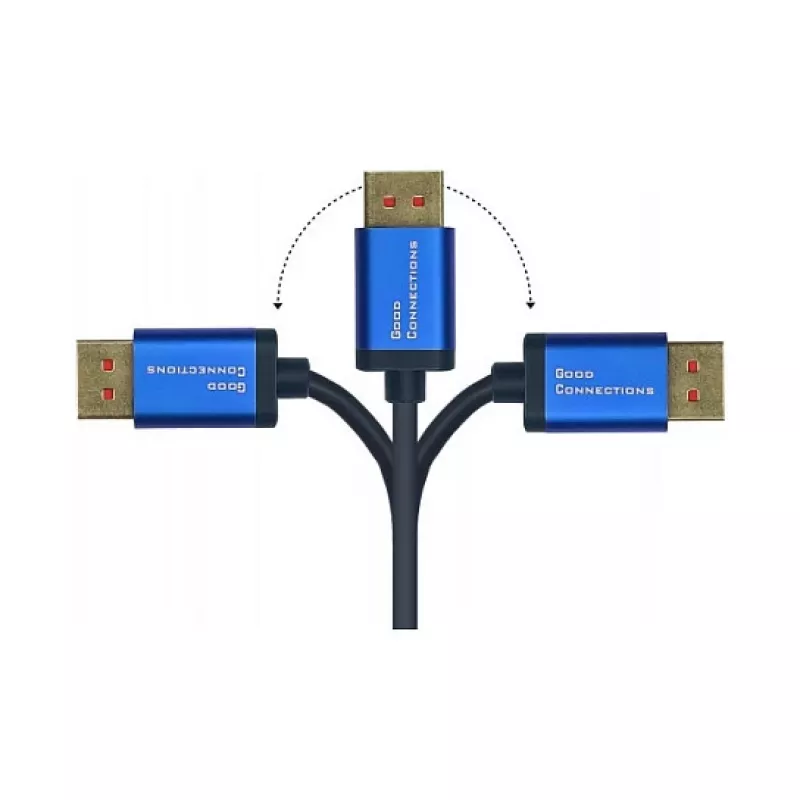 Alcasa SmartFLEX-Kabel – 5 m – DisplayPort – DisplayPort – Stecker – Stecker – 7680 x 4320 Pixel (4814-SF050B)