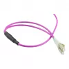 Alcasa LW-P820LC4 Glasfaserkabel 20 m LC/UPC OM4 Cappuccino - Violett - Weiß (LW-P820LC4)