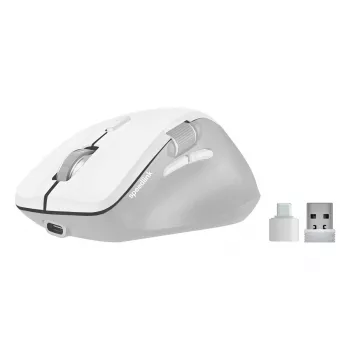 Speedlink LIBERA Wiederaufladbare kabellose Bluetooth Silent Maus Weiß