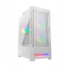 PC-Gehäuse Cougar COUGAR Airface RGB Midi Tower Weiß — 230×386×491 mm, unterstützt 3×120/140 mm vorne, 1×120 mm hinten, 2,5/3,5-Zoll-Laufwerke